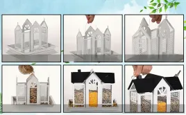 karmnik-dla-ptakow-domek-ogrodowy-stojacy-dach-metalowy-bialy