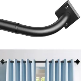 karnisz-pojedynczy-regulowany-metalowy-czarny-matowy-fi-25-mm-76-305-cm