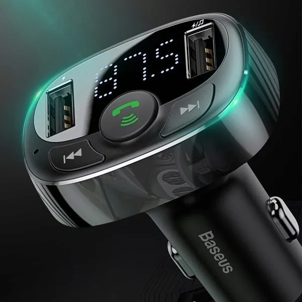 transmiter-fm-baseus-s-09a-bluetooth-2xusb-microsd-ladowarka-lcd-mikrofon-marka-baseus-certyfikat-ce