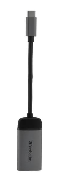 kabel-adapter-verbatim-usb-type-c-m-hdmi-f-01m-czarno-srebrny-waga-z-opakowaniem-0-09-kg