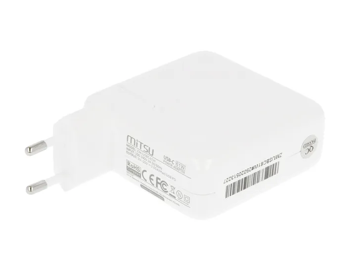 zasilacz-sieciowy-mitsu-61w-usb-c-usbc-5-20-3v-3a-white-do-notebooka-moc-zasilacza-61-w