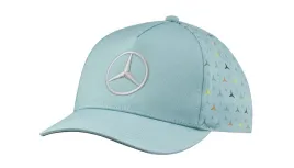 oryginalna-czapka-dziecieca-mercedes-benz-turkusowa