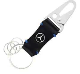 oryginalny-skorzany-brelok-mercedes-benz-z-karabinczykiem