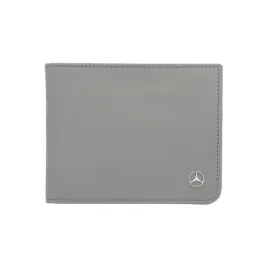 oryginalny-portfel-skorzany-mercedes-benz-srebrnoszary