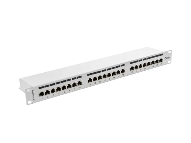 patch-panel-lanberg-pps5-1024-s-24-port-1u-kat-5e-ekranowany-szary-glebokosc-produktu-0-cm