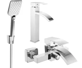 bateria-wannowo-prysznicowa-jednouchwytowa-scienna-mexen-libra-srebrny