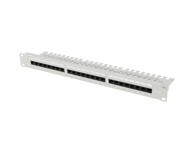patch-panel-lanberg-24-port-1u-19-kat-5e-utp-z-organizerem-kablowym-szary-waga-z-opakowaniem-0-15-kg