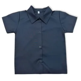 koszula-chlopieca-92-elegancka-wizytowa-krotki-rekaw-kolnierzyk-czarna