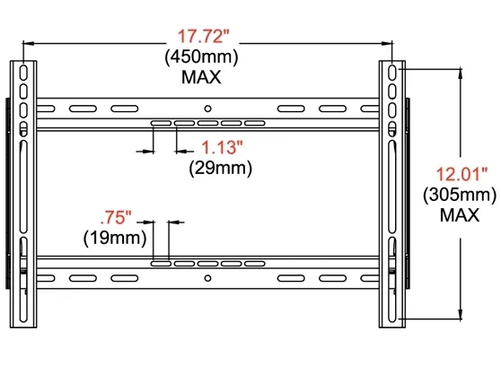 peerless-av-pf640-uchwyt-scienny-tv-32-46-45kg-waga-z-opakowaniem-2-36-kg-standard-vesa-75-x-75