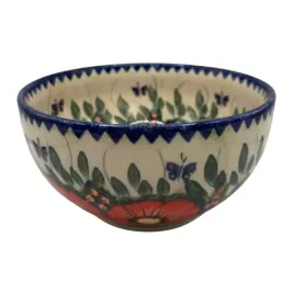 miska-czerwone-maki-boleslawiec