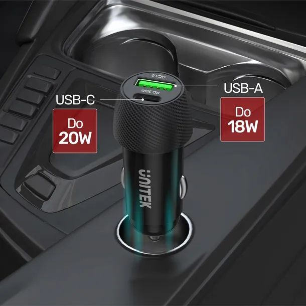 unitek-ladowarka-samochodowa-38w-usb-a-usb-c-qc3-0-zgodnosc-ze-standardem-quick-charge-3-0