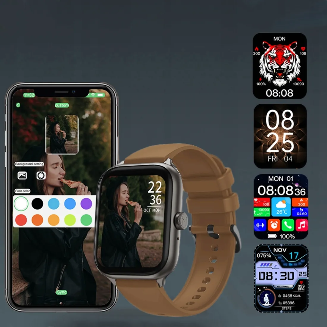 smartwatch-imilab-imiki-st1-brazowy