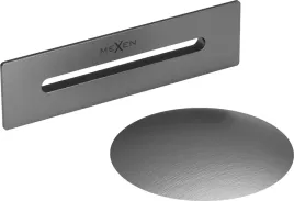 mexen-korek-z-przelewem-do-wanny-wolnostojacej-gun-gray-szczotkowany