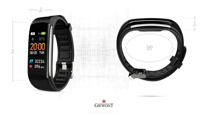 smartband-giewont-fitandgo-duo-gw200-9-black-pasek-orange-power-kolor-koperty-czarny