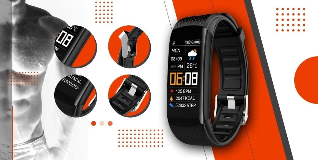 smartband-giewont-gw200-czarny