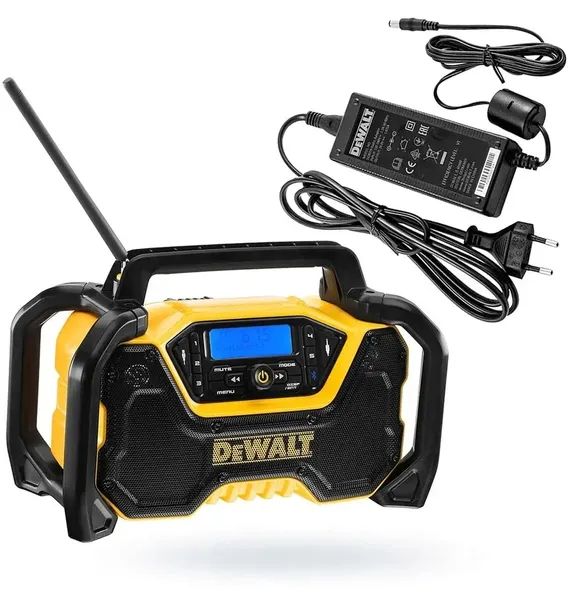 radio-budowlane-li-ion-aku-dewalt-dcr029-zasilacz-zawiera-baterie-tak