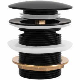 korek-do-wanny-klik-klak-rea-czarny-mosiezny