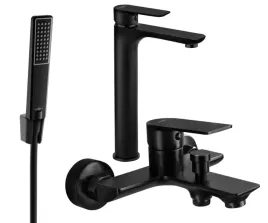 bateria-wannowo-prysznicowa-jednouchwytowa-scienna-mexen-alfa-czarny