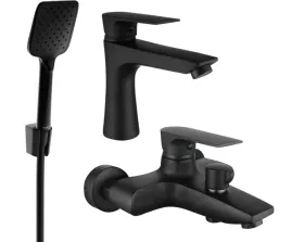 bateria-wannowo-prysznicowa-jednouchwytowa-scienna-mexen-axel-czarny