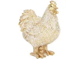 ozdobna-dekoracyjna-figurka-kura-165-x-125-x-65-cm-zlota