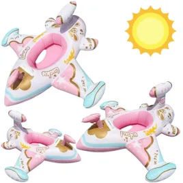 samolot-dmuchany-do-plywania-pierscien-rozowy-dla-dzieci-dziewczynki