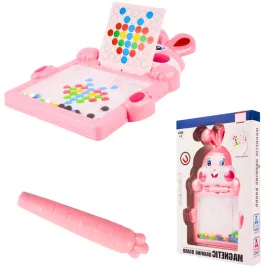 tablica-magnetyczna-ukladanka-mozaika-z-koralikami-zajaczek-szablony-krolik