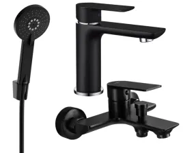 bateria-wannowa-jednouchwytowa-scienna-mexen-alfa-czarny