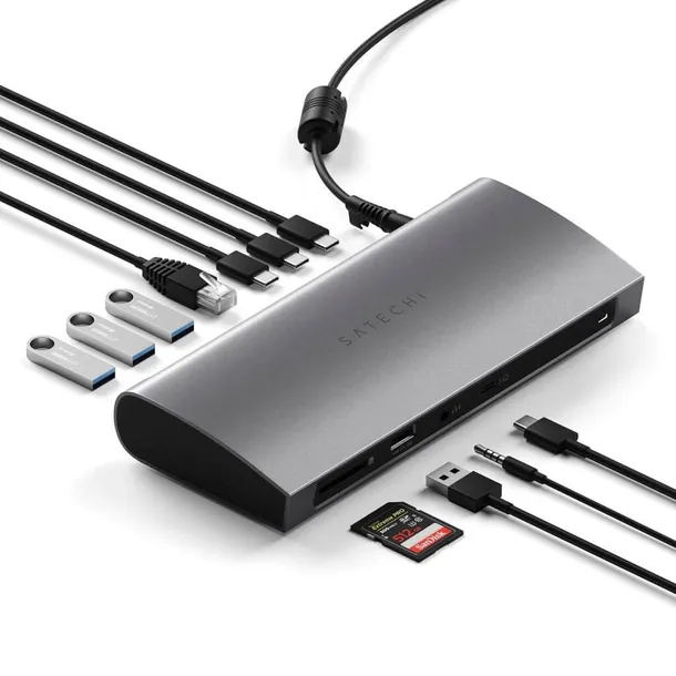 satechi-thunderbolt-4-dock-adapter-hub-usb-c-zastosowanie-audio
