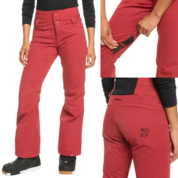 spodnie-snowboardowe-damskie-roxy-diversion-brick-red-xl-rozmiar-xl