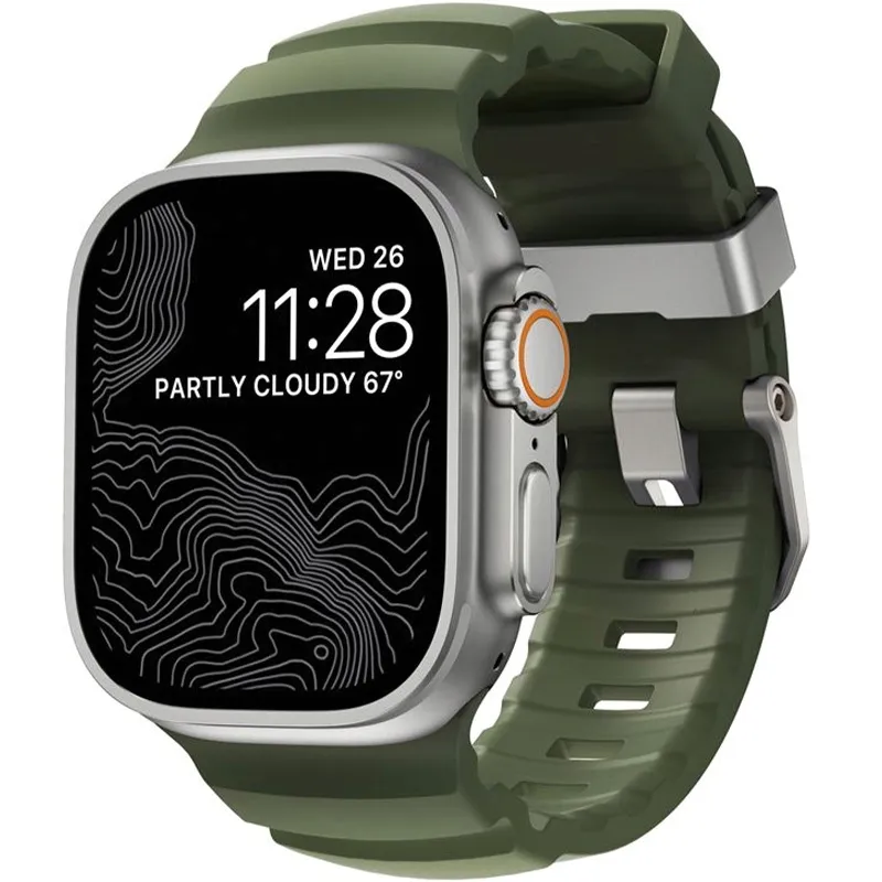 pasek-nomad-do-apple-23mm-zielony