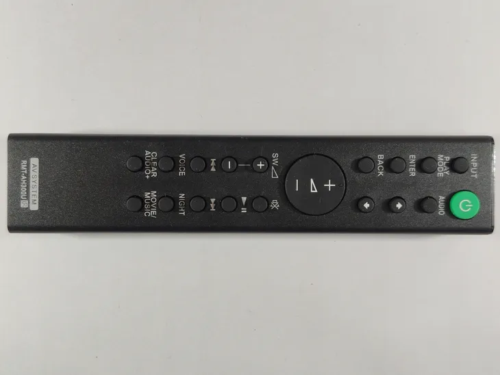 pilot-sony-rmt-ah300u-czarny-model-rmt-ah300u