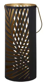 lampion-czarny-w-liscie-sredni-16x32