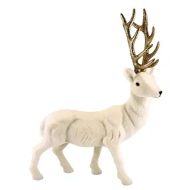 renifer-welurowy-ecru-sredni-ze-zlotym-porozem