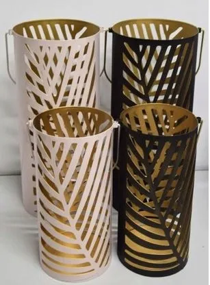 lampion-metal-pudrowy-roz-w-liscie-sredni-16-32-cm-material-wykonania-metal