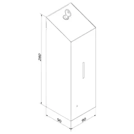 bezdotykowe-dozownik-do-mydla-nascienny-merida-800-ml-szary