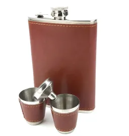 piersiowka-metalowa-skorzana-kieliszki-lejek-stal