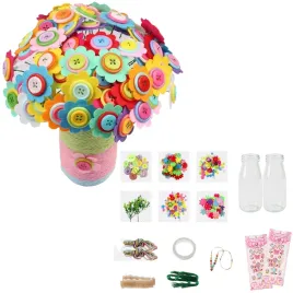 zestaw-plastyczny-kreatywny-bukiet-kwiatki-w-wazonie-prezent-dladziewczynki