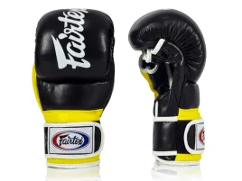 rekawice-mma-fairtex-fgv18-super-sparring-black-yellow-white-piping-l