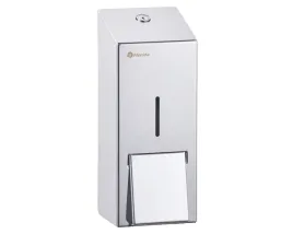 reczne-dozownik-do-mydla-nascienny-merida-700-ml-srebrny-szary