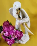 figurka-papuga-ceramiczna-na-galezi-waga-z-opakowaniem-1-25-kg
