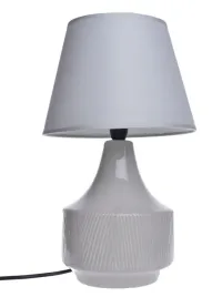 lampa-ceramiczna-bezowa-w-prazki-36cm