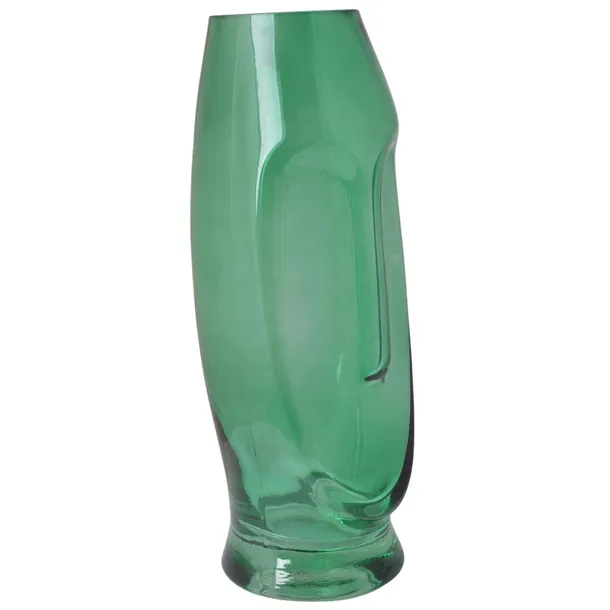 wazon-twarz-zielony-szklany-30cm-wysokosc-produktu-30-cm