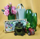 wazon-twarz-zielony-szklany-30cm-wysokosc-produktu-30-cm-kod-producenta-9912