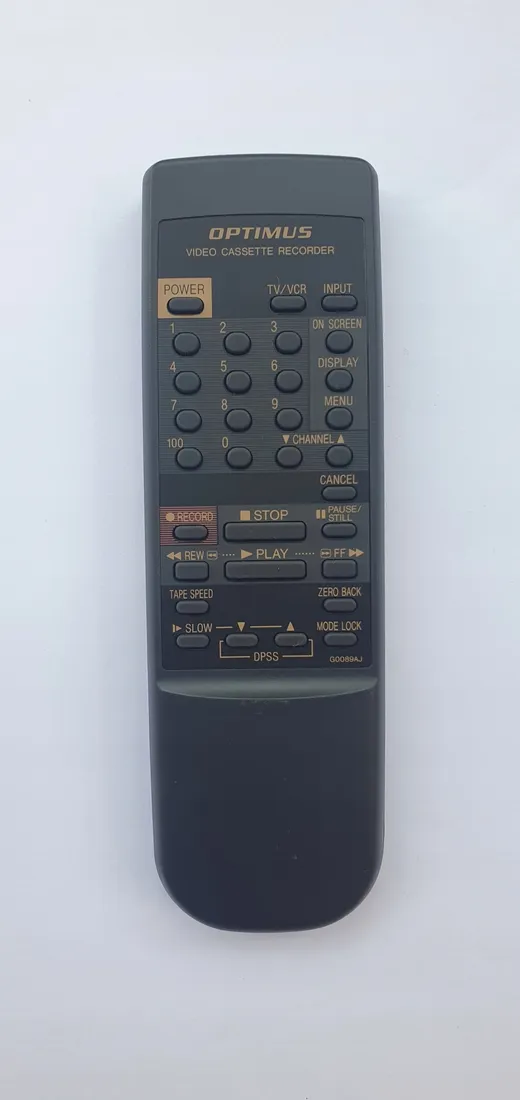 pilot-sharp-optimus-g0089aj-oryginal-video-vcr