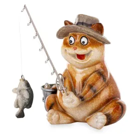 figurka-kot-wedkarz-125x12x19
