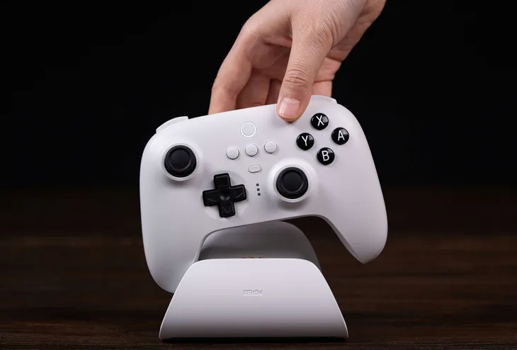 8bitdo-ultimate-white-pad-dock-bt-hall-switch-pc-wibracje-tak