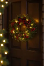 wieniec-swiateczny-led-40-cm-40-l-zielony-z-kokarda-na-baterie-4246