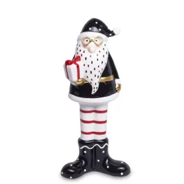 figurka-mikolaj-z-prezentem-bialo-czarno-czerwono-zloty-24x11x7cm-170950