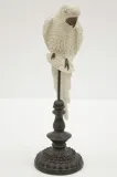 figurka-papuga-biala-39cm-kolor-bialy