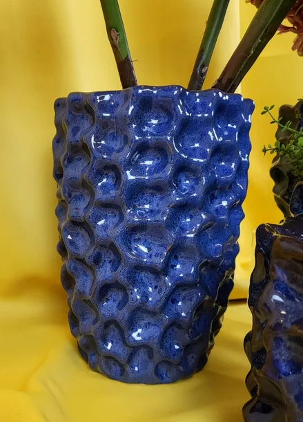 wazon-ceramiczny-granatowy-fi15-wysokosc-produktu-20-cm